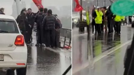 İstanbul 1 Mayıs kutlamalarında 15 Temmuz Şehitler Köprüsü'nde gerginlik