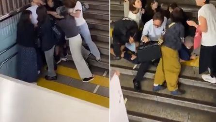 Tokyo metrosunda kadınlar tacizciyi durdurdu, görüntüler sosyal medyada yayıldı