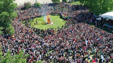 Edirne'de Kakava-Hıdırellez Şenlikleri'ne binlerce kişi katıldı