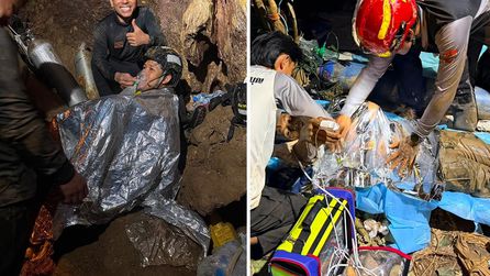 Laos'taki mağara kurtarma operasyonunda 5 kişi sağ olarak bulundu