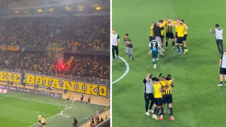 AEK Atina, Panathinaikos'u yenerek Yunanistan Ligi'nde şampiyon oldu