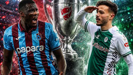 Trabzonspor ve Konyaspor Ziraat Türkiye Kupası finalinde buluştu