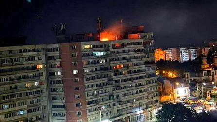 Rus İHA'sı Romanya'ya ait apartmanı vurdu, iki yaralı
