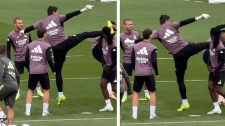 Real Madrid antrenmanında gergin anlar sosyal medyada yayıldı