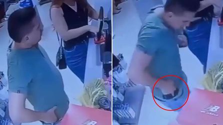 Brezilya'da alışveriş merkezinde silah kazası yaşandı
