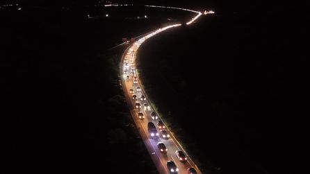 Kemikli rampalarda Kurban Bayramı dönüş trafiği devam ediyor