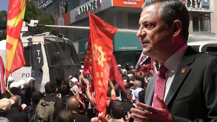 Cumhuriyet Meydanı'nda miting öncesi polis müdahalesi yaşandı
