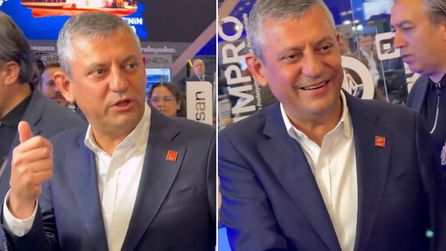 CHP Genel Başkanı Özgür Özel, SAHA 2026 Fuarı'nı ziyaret etti