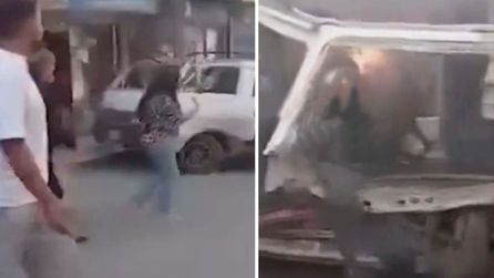 Şam'da otobüste meydana gelen patlamada 5 kişi yaralandı