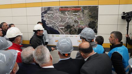 İBB Başkan Vekili Nuri Aslan Çekmeköy Metrosu’nda incelemelerde bulundu