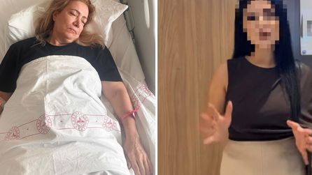 Ankara'da estetik işlem sonrası yüz felci yaşayan kadının şikayeti