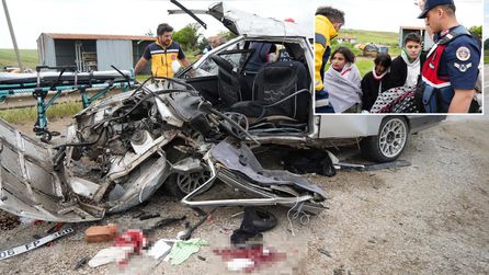 Kırıkkale'de Trafik Kazası: 2 Ölü, 7 Yaralı