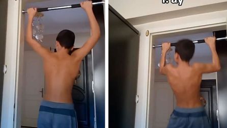 Dört yıl boyunca barfiks çalışarak fiziksel dönüşüm gerçekleştirdi