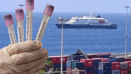 Hantavirüs nedeniyle gemide tahliye operasyonu başlatıldı