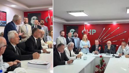CHP bayramlaşma etkinliğinde Kılıçdaroğlu'na yönelik tepkiler yaşandı