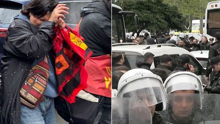 İstanbul'da 1 Mayıs'ta izinsiz yürüyüş yapan 366 kişi gözaltına alındı