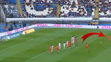 Hakim Ziyech'ten frikik golü Wydad AC'yi öne geçirdi