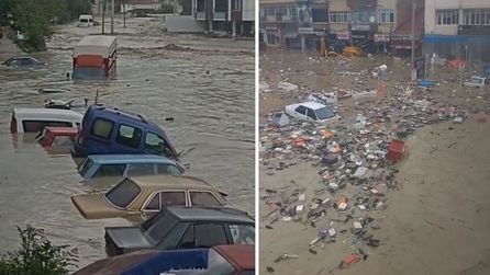Sağanak ve dolu yağışı Türkiye genelinde birçok kenti etkiledi