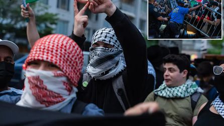 New York'ta İsrail karşıtı protesto olaylı geçti