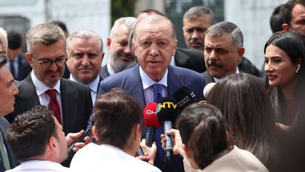 Cumhurbaşkanı Erdoğan Ayasofya'da cuma namazı kıldı