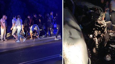 Burdur'da Kurban Bayramı'nda zincirleme trafik kazası yaşandı