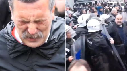 Mecidiyeköy'de 1 Mayıs gösterisine polis müdahalesi gerçekleşti