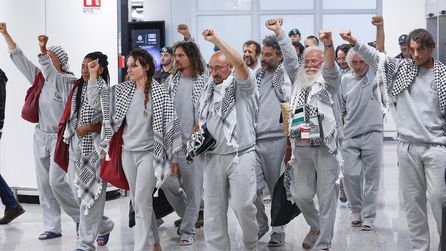 İtalyan aktivistler İsrail müdahalesinden döndü
