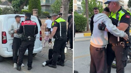 Motosiklet kazası sonrası polise sarılan sürücü ceza aldı