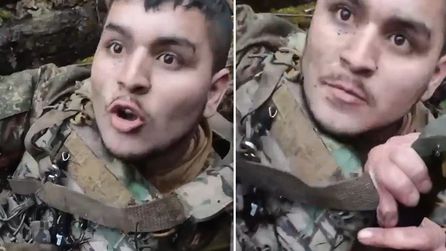 Ukrayna'da Kolombiyalı paralı asker Rus askerle diyalog kurdu