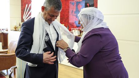 Barış Anneleri CHP Genel Merkezini ziyaret etti