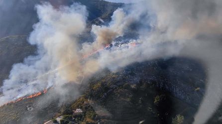 Marmaris'te Orman Yangını Kontrol Altına Alındı