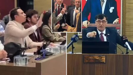 Kütahya Belediye Meclis toplantısında gergin anlar yaşandı
