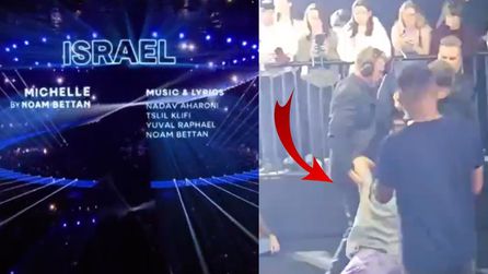 Viyana'daki Eurovision'da İsrail Temsilcisi Protesto Edildi