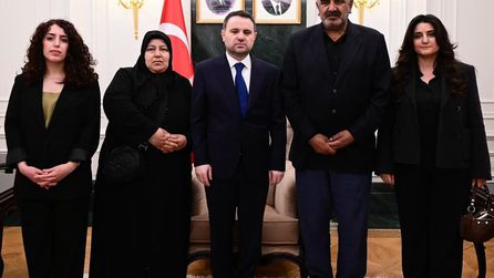 Adalet Bakanı Gürlek, Rojin Kabaiş'in ailesiyle görüşme gerçekleştirdi