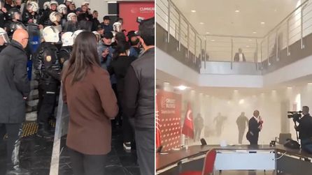 DEM Parti'den CHP Genel Merkezi'ndeki polis müdahalesine tepki