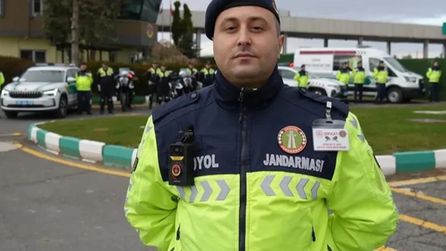 Jandarma Astsubay Yusuf Ergün, otoyolda görevdeyken şehit oldu