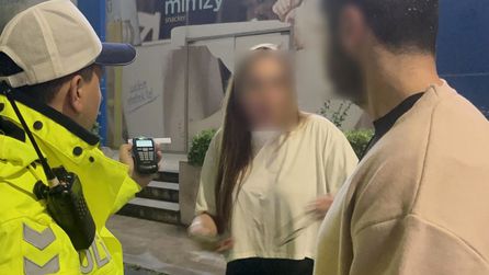 Bursa'da alkol denetimi sırasında kadın sürücü polise tepki gösterdi