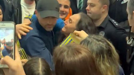 Domenico Tedesco İstanbul'dan ayrılırken duygusal anlar yaşadı