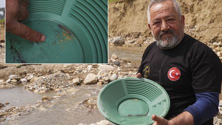 Germencik'te Altın Arayan Hobi Sahipleri Yöntemlerini Paylaştı