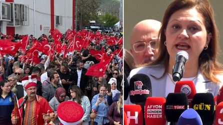 Burcu Köksal AK Parti'ye katıldı, yeni projeler hakkında bilgi verdi