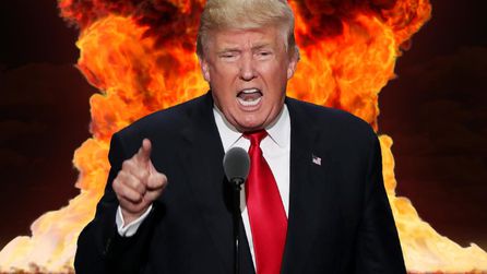 Trump İran’ın nükleer uranyumunu yok edilmesi gerektiğini savundu