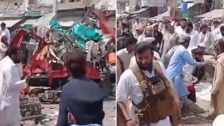Pakistan'da pazarda patlama: 9 ölü, 18 yaralı
