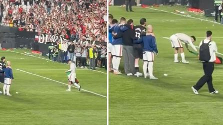 Rayo Vallecano, Strasbourg'u Yenerken Filistin Bayrağı Açtı