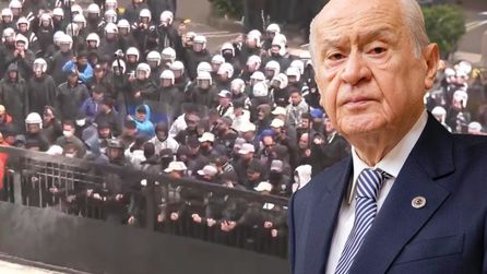 CHP'ye polis baskını sürerken MHP'den dikkat çeken mesaj