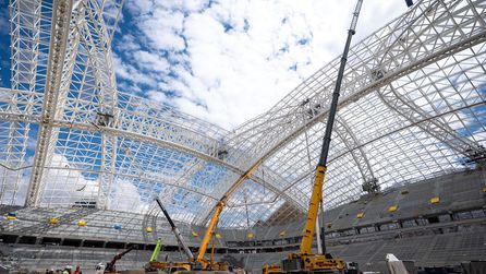 Ankara'daki yeni stadyumda inşaat süreci son aşamalara geldi