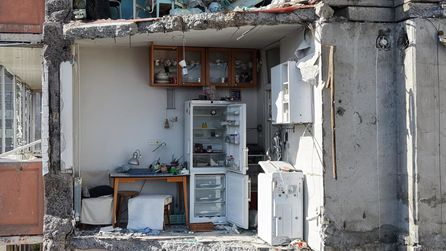 Kiev'deki hava saldırısında 24 kişi hayatını kaybetti