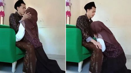 Endonezya'da Kadının Eşini Karşılama Şekli Tartışma Yarattı
