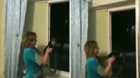 Moskova'da komşulara müzik yüzünden silahlı tepki verildi