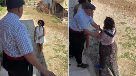 Antalya'da turist kullanarak eşini kıskandırmaya çalışan adam görüntülendi
