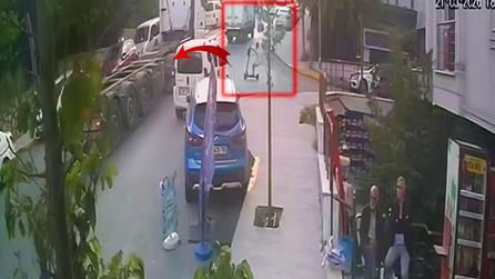 Beylikdüzü'nde 11 yaşındaki çocuk tırın altında kaldı